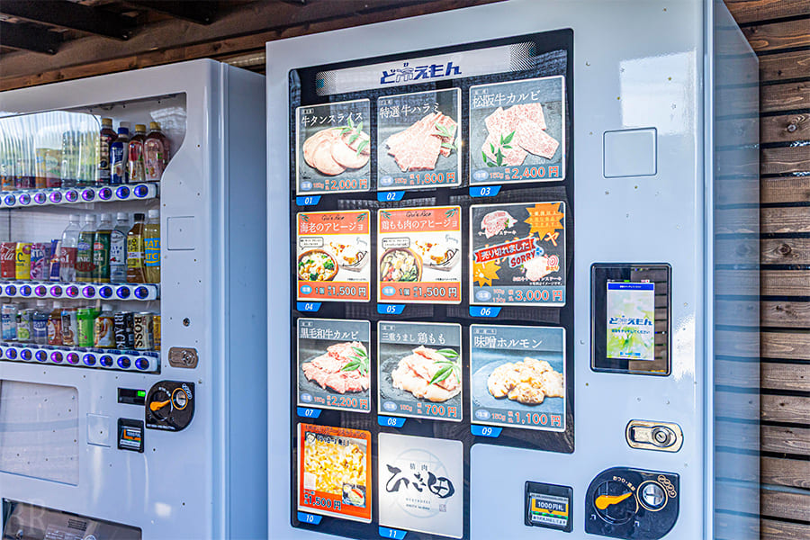 便利なフード＆ドリンクコーナー
